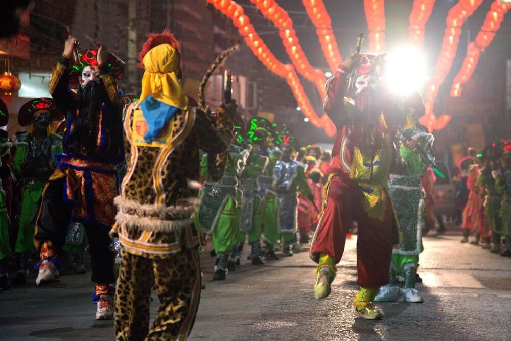 Pasacalles final de comparsas del Entroido