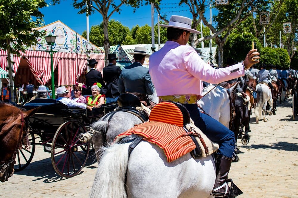Paseo a Caballo en la Feria de Lorca