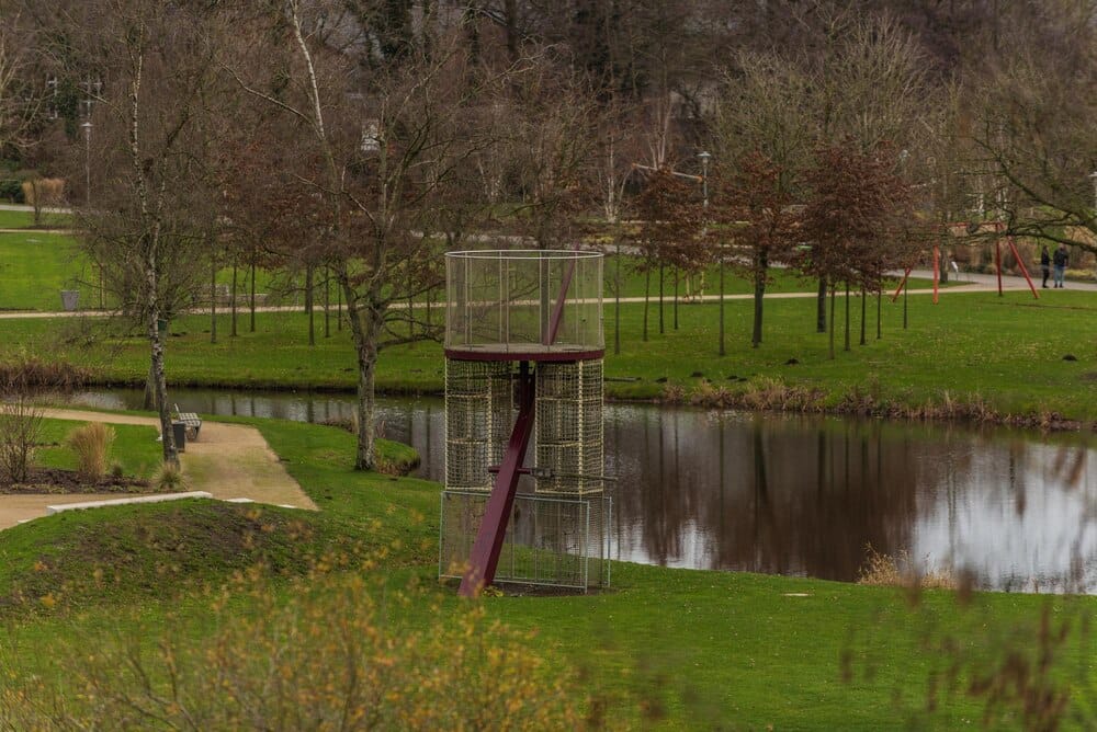 La renovada área recreativa del pantano de La Viñuela