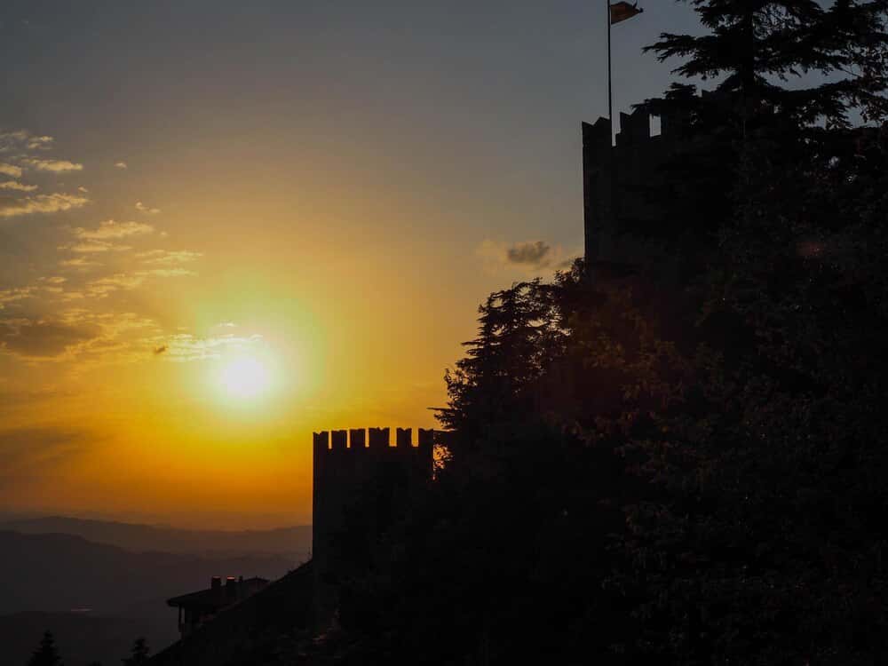El Castillo de los Templarios, balcón del eclipse solar