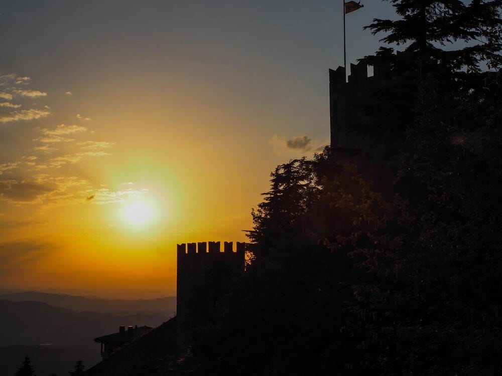 El Castillo de los Templarios, balcón del eclipse solar