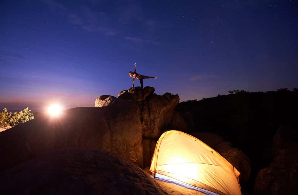 Vía ferrata nocturna en Fuente de la Peña este verano