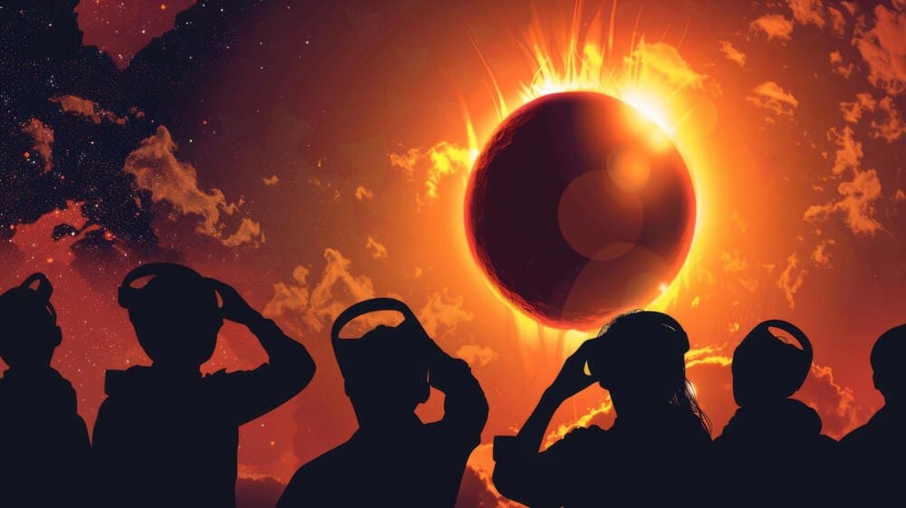 Campaña divulgativa sobre la eclipse en centros educativos y cívicos