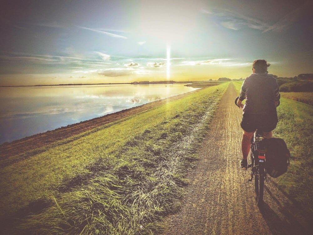 Reto en bicicleta Atenas-Pontevedra