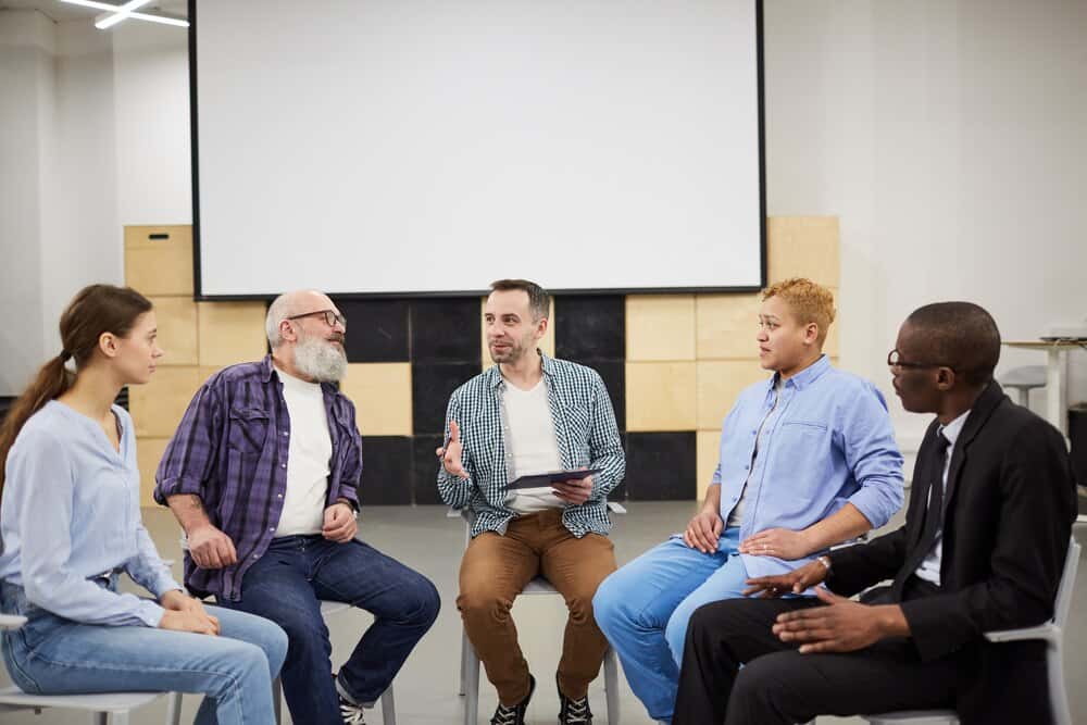 Encuentro con activistas palestinos