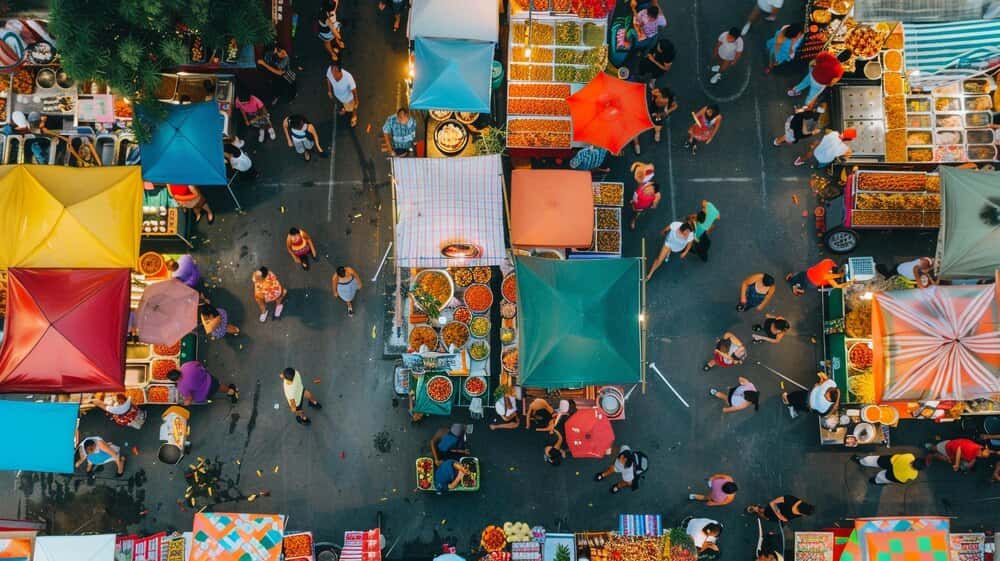 Mercadillo en Las Armas