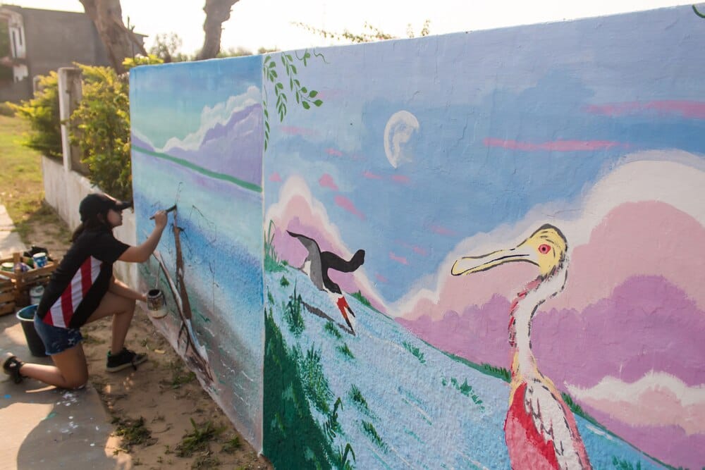 El GAMMA 2026 llena de murales el barrio de Pardinyes