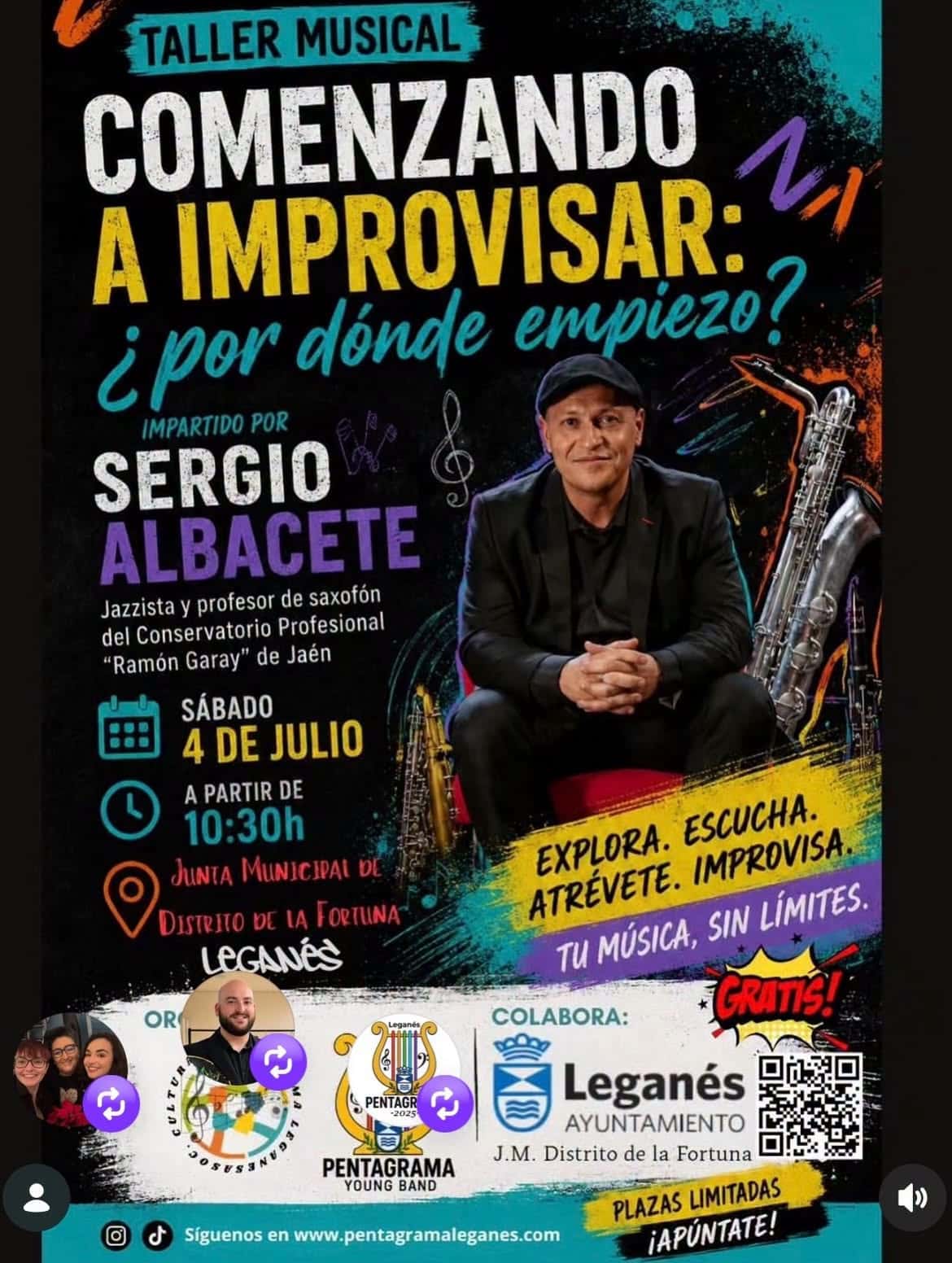 Taller Musical: Comenzando a improvisar: ¿por dónde empiezo?