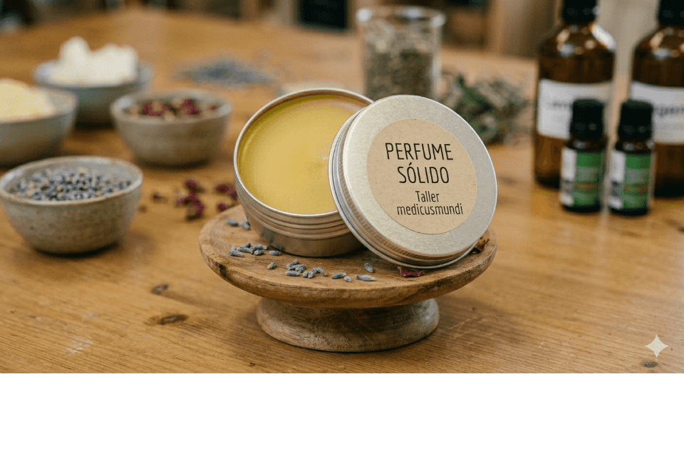 Taller de cosmética natural: perfume sólido