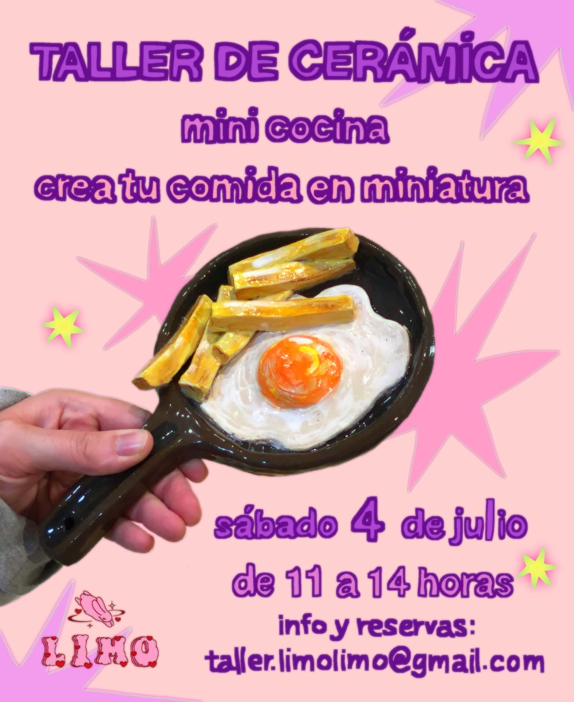 Taller de cerámica: crea tu comida en miniatura