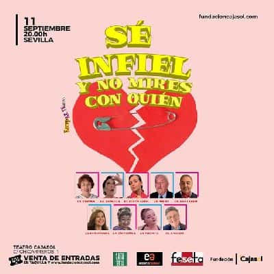 Sé infiel y no mires con quién