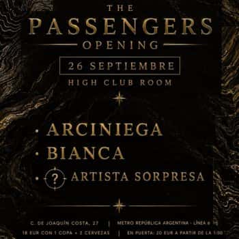 The Passengers — Opening