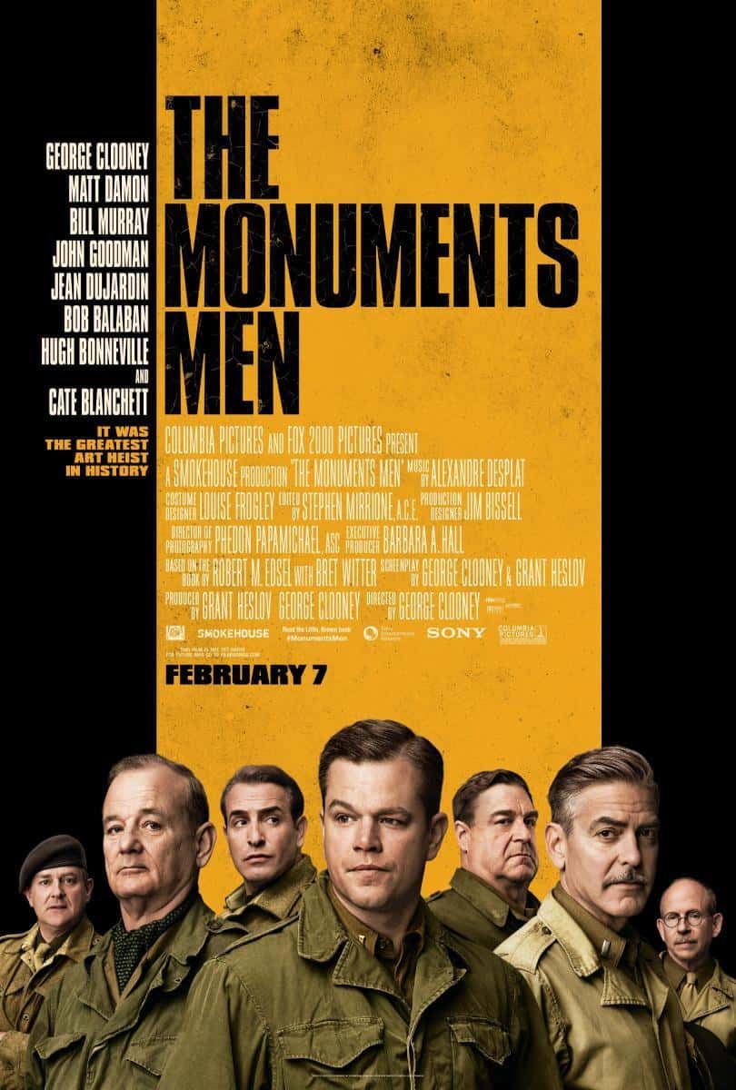 Filmoteca Universitaria: The Monuments Men