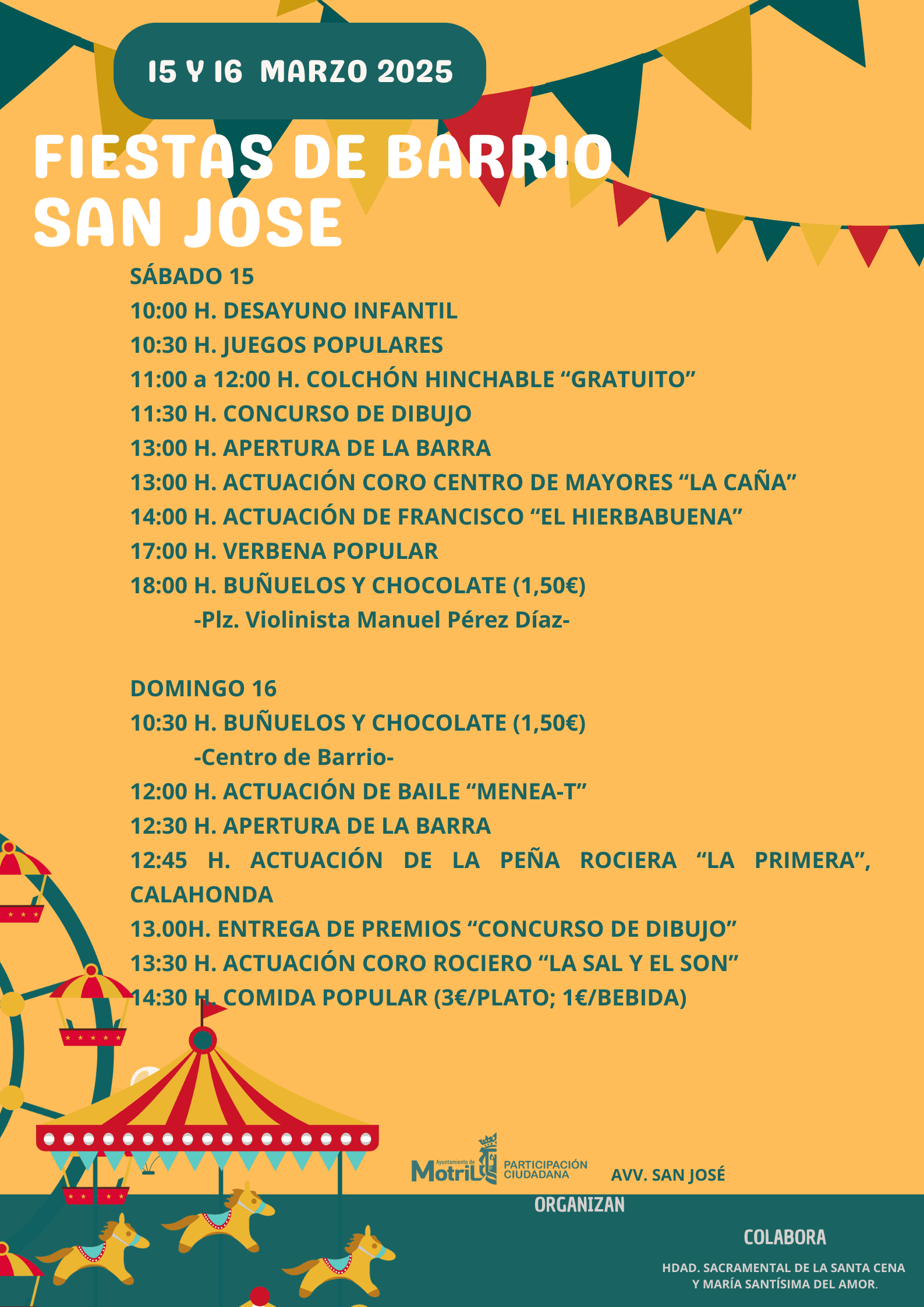 Fiestas del Barrio de San José 2025