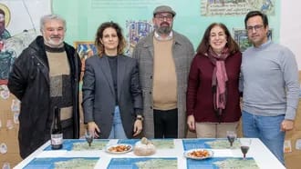 Presentación de mantelería histórica sobre o antigo Reino de Galiza