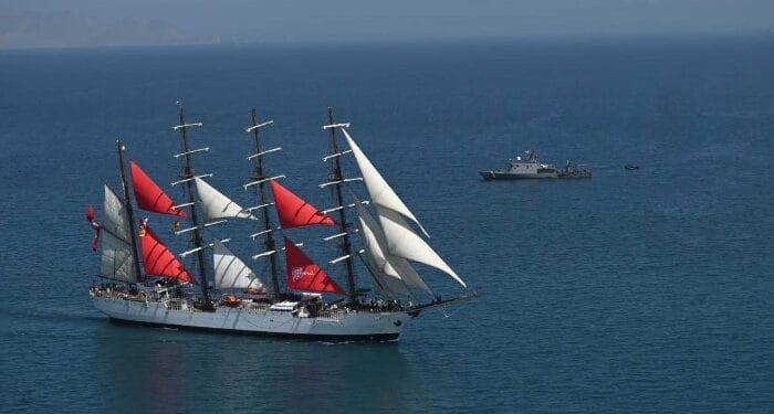 Arribo del B.A.P. Unión