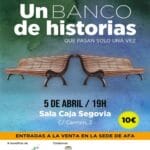 Teatro improvisado "un banco de historias...que pasan solo una vez"