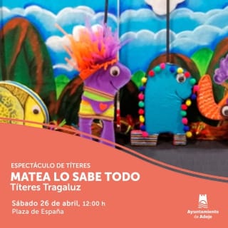 Espectáculo de Títeres Tragaluz “Matea lo sabe todo”