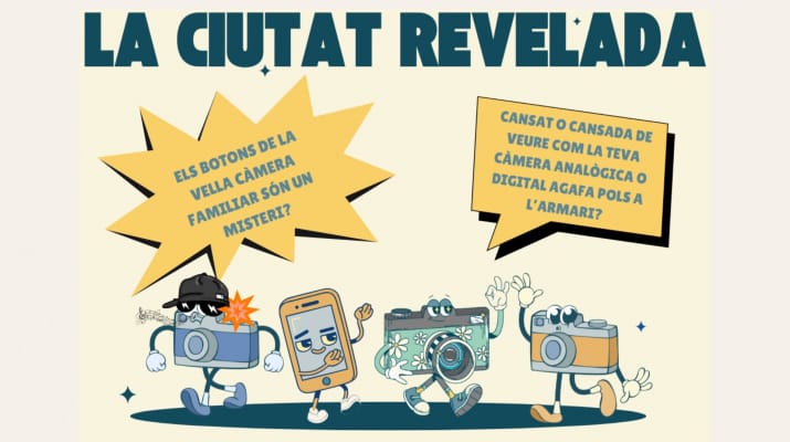La ciutat revelada: Coneix la teva càmera fotogràfica