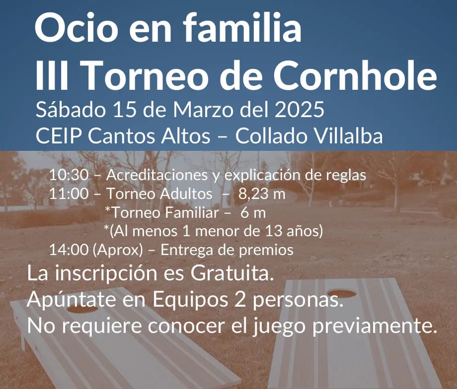 III Torneo de «Cornhole»