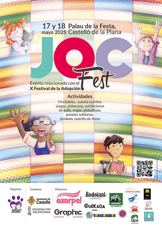 VI JOCfest, encuentro solidario de Huellas Callejeras