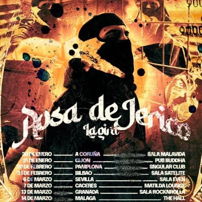 Rosa de Jericó la gira