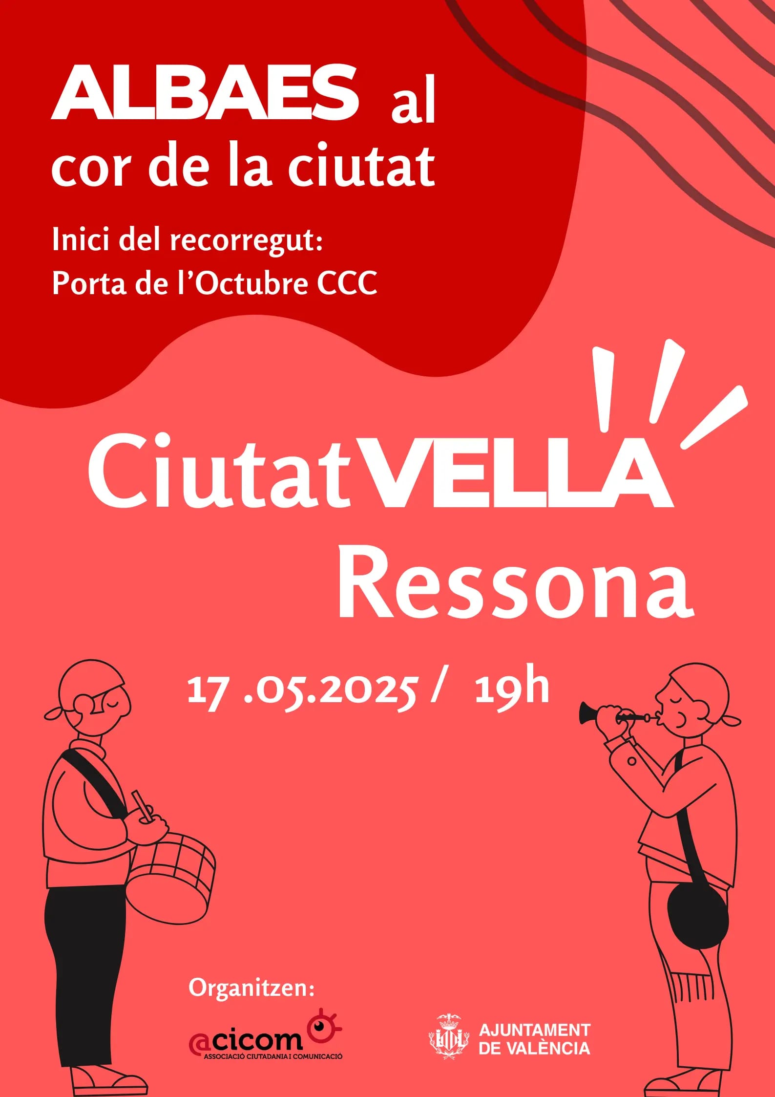 CIUTAT VELLA RESSONA: Una vesprada d'albaes al cor de València