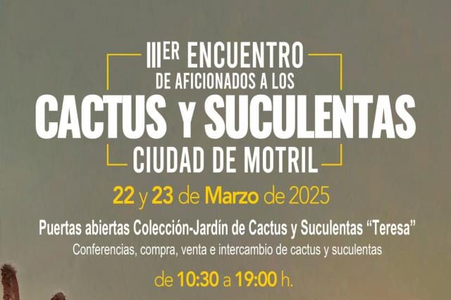 JORNADAS DE PUERTAS ABIERTAS COLECCIÓN-JARDÍN DE CACTUS Y SUCULENTAS "TERESA"