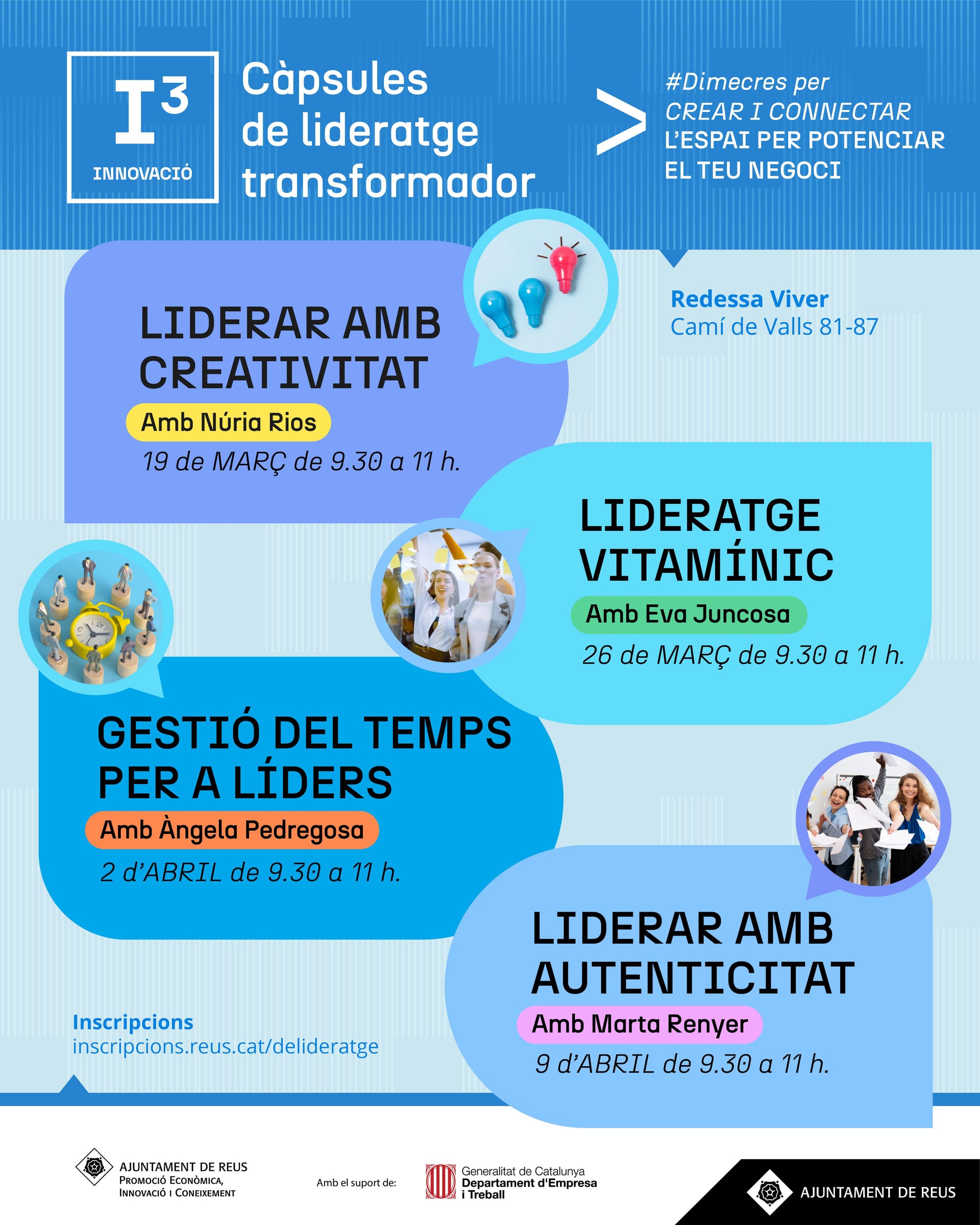 CĂ psules de lideratge transformador