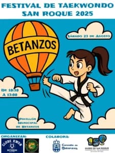 Exhibición de Taekwondo do San Roque