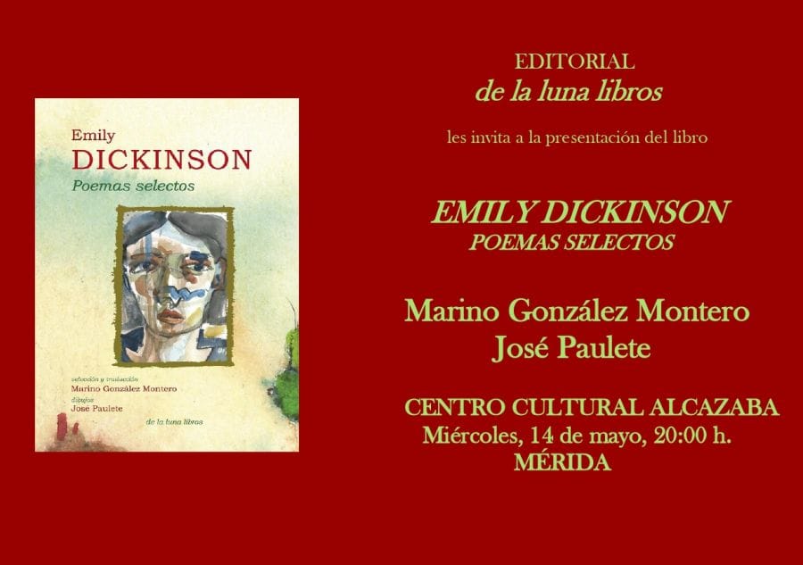 Presentación del libro Emily Dickinson. Poemas selectos