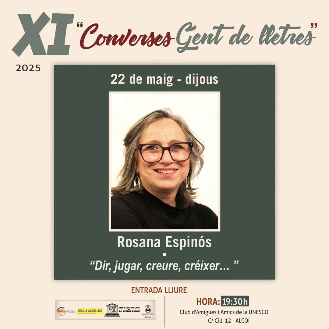 Converses Gent de lletres: Dir, jugar, creure, créixer...