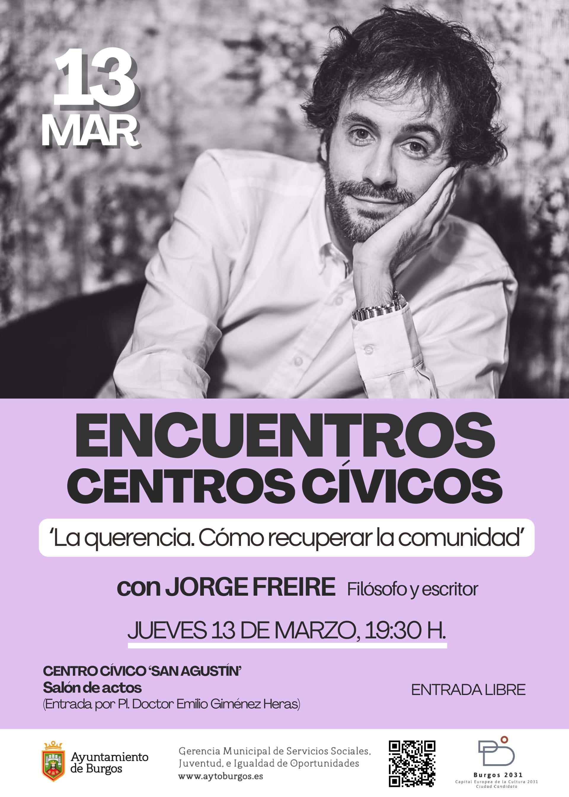 Conferencia con Jorge Freire: C贸mo recuperar la comunidad