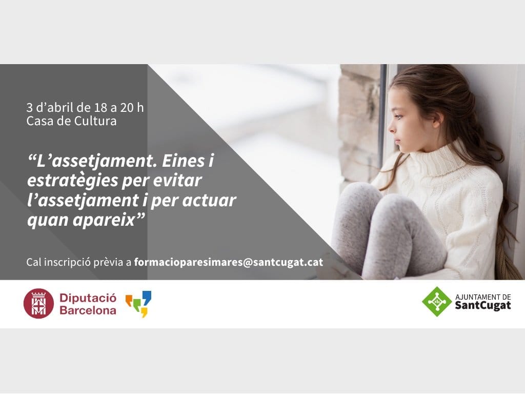Formació Pares i Mares. "L'assetjament. Eines i estratègies per evitar l'assetjament i per actuar quan apareix (6-12 anys)"