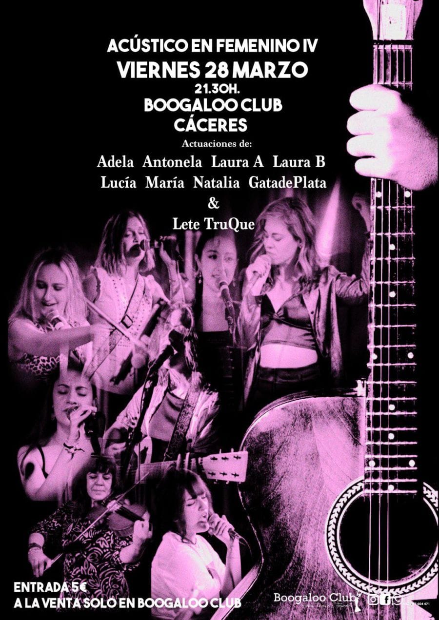 Acústico en femenino