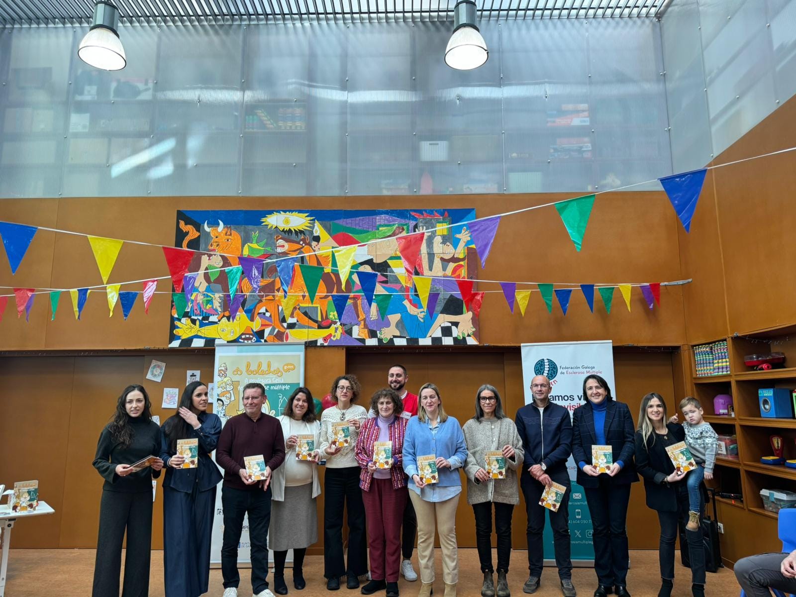Presentación del libro 'Os Bolechas. A profesora Celia ten Esclerose Múltiple'