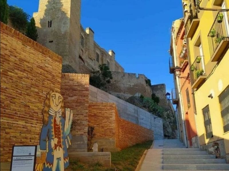 Visita escolar pel Passeig de Ronda y el Castell de Sant Joan