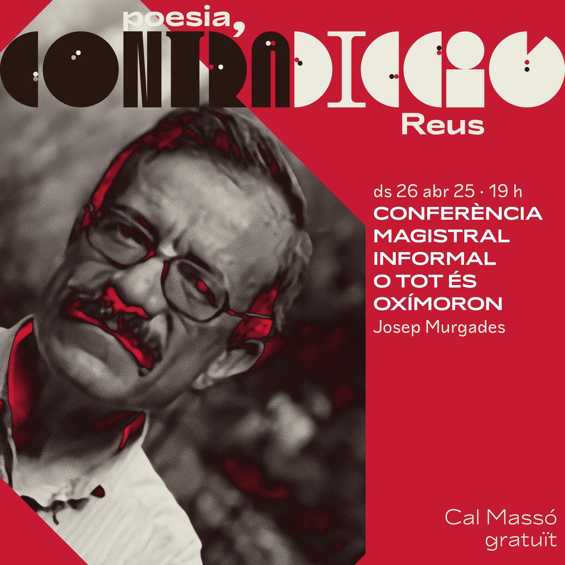 Conferencia magistral informal o todo es oxímoron, Josep Murgades