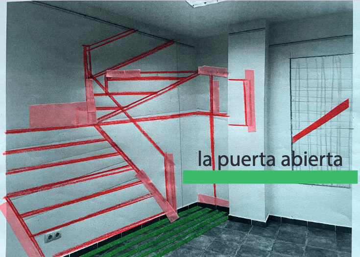 Gloria Pereda nos muestra La puerta abierta. Inauguración