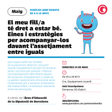 El meu fill/a té dret a estar bé. Eines i estratègies per acompanyar-los davant l’assetjament entre iguals