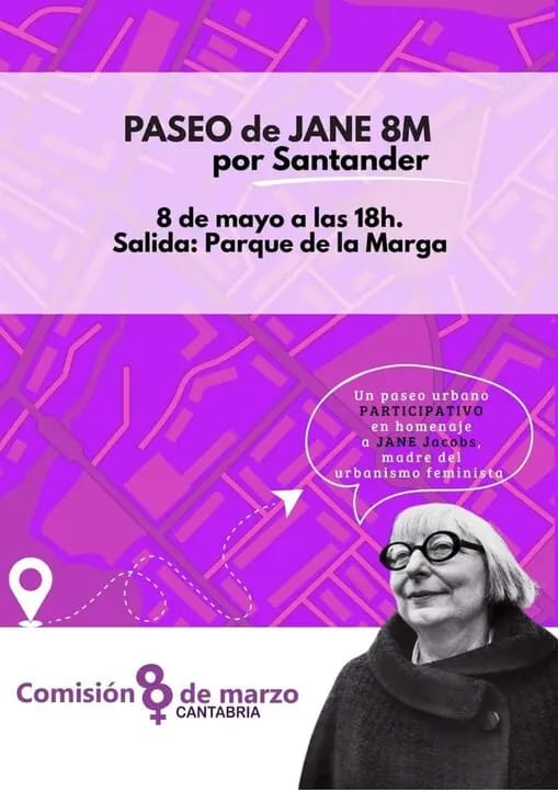 Recorrido urbano por Santander desde una perspectiva feminista