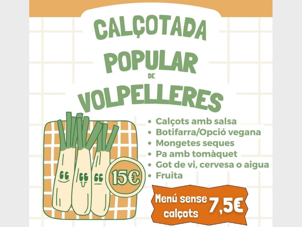 1a Calçotada popular de Volpelleres