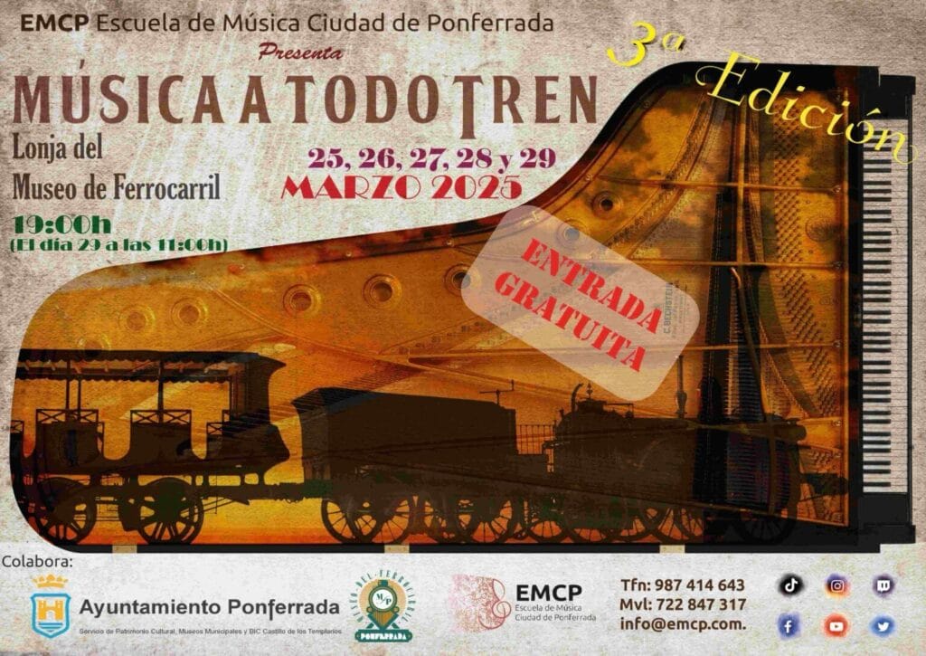 Terceras Jornadas Musicales “Música a todo Tren”