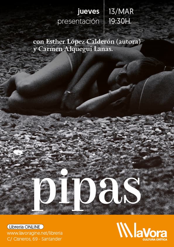 Presentación de "Pipas", primera novela de Esther L. Calderón
