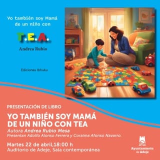 Presentación de Libro: “Yo también soy mamá de un niño con TEA”