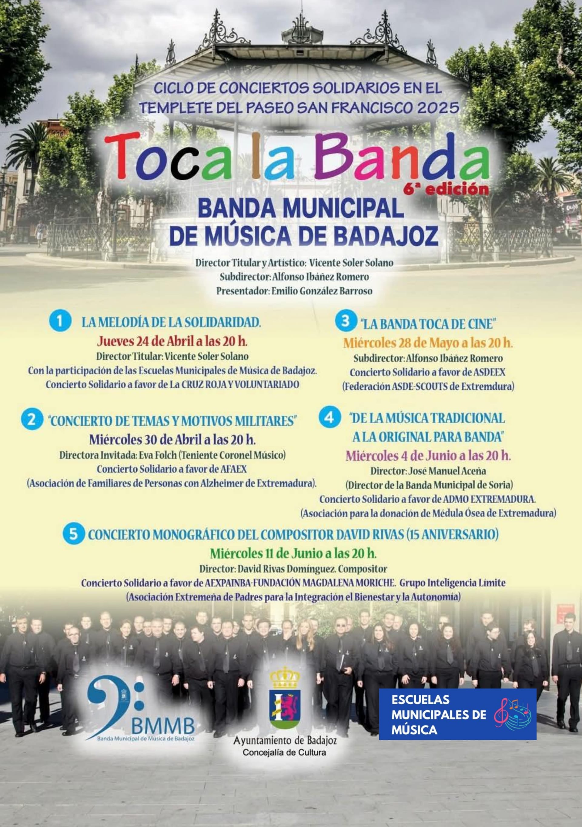 TOCA LA BANDA: 'MONOGRÁFICO DEL COMPOSITOR DAVID RIVAS´