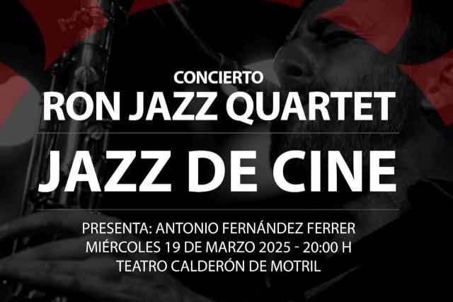 CONCIERTO RON JAZZ QUARTET JAZZ DE CINE