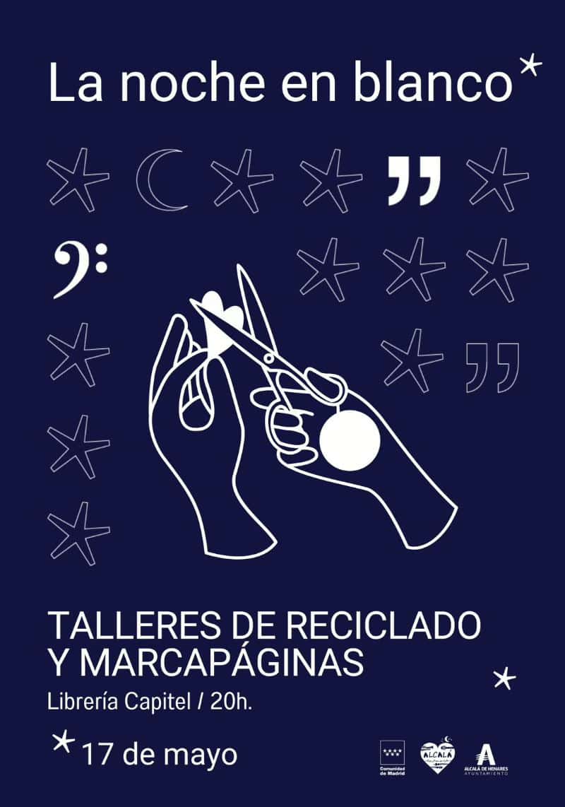 Talleres de reciclado y marcapáginas
