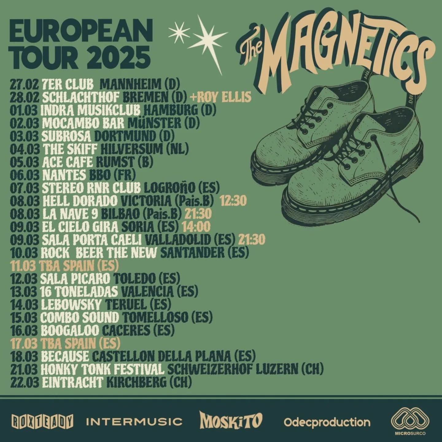 The Magnetics, rock steady desde Italia