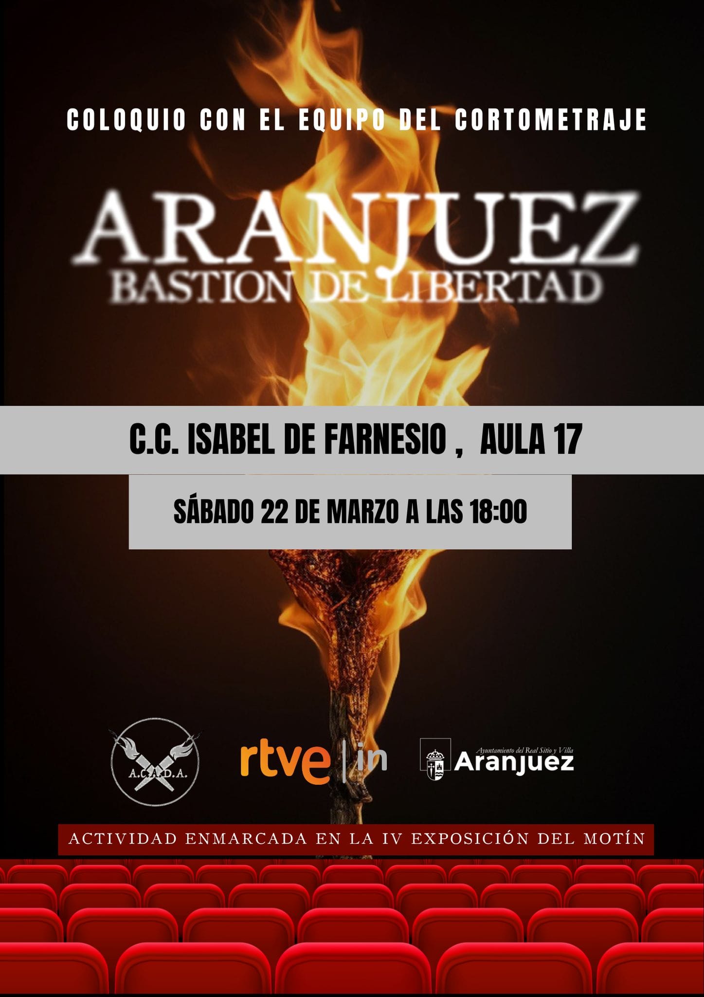 Coloquio Cortometraje “Aranjuez Bastión de Libertad”